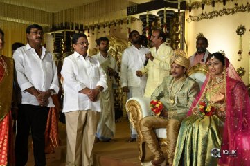 Celebs at C Kalyan Son Wedding Reception